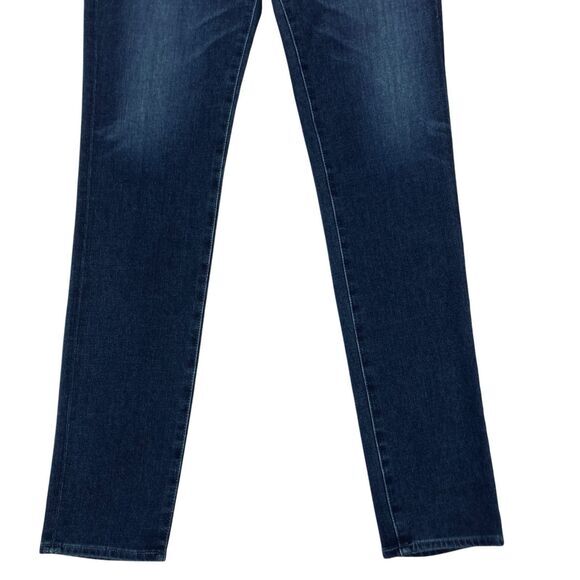 AG Adriano Goldschmied The Prima Cigarette Jeans 27 Dark Blue Smart Casual Denim - Picture 5 of 16